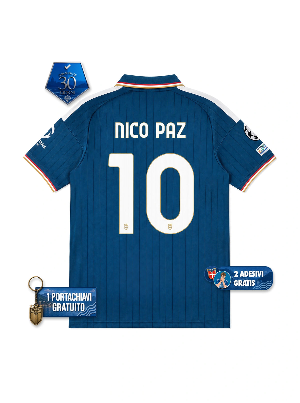 #10 NICO PAZ Maglia Gara Home Stadium 26/27