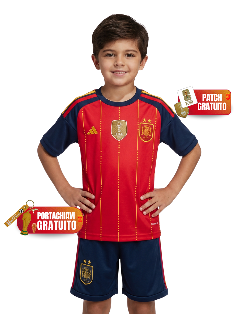 Kit Bambino Home WC Champion 2026