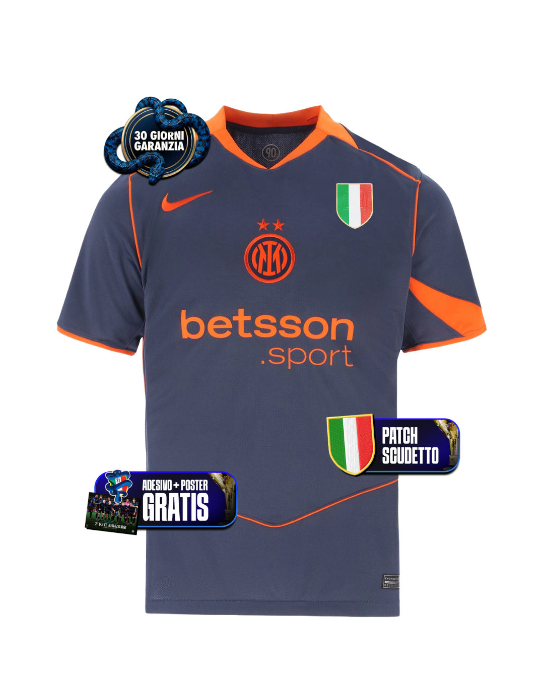Maglia Third 25/26 + Scudetto