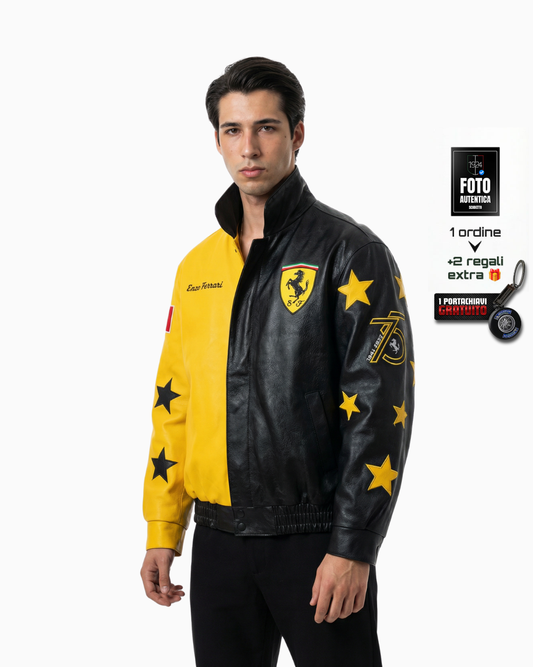 Giacca in Pelle F1 25/26
