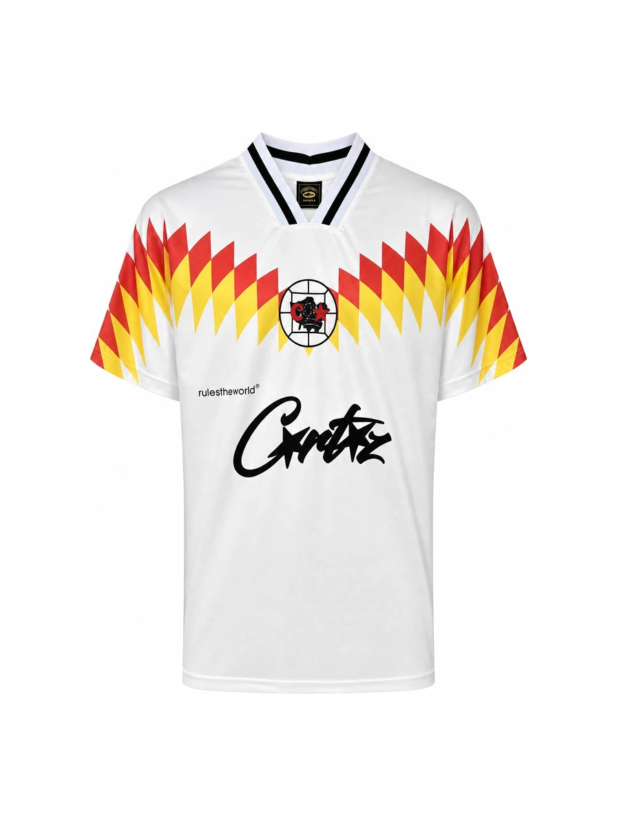 Maglia Retro Corteiz White 1995 frente