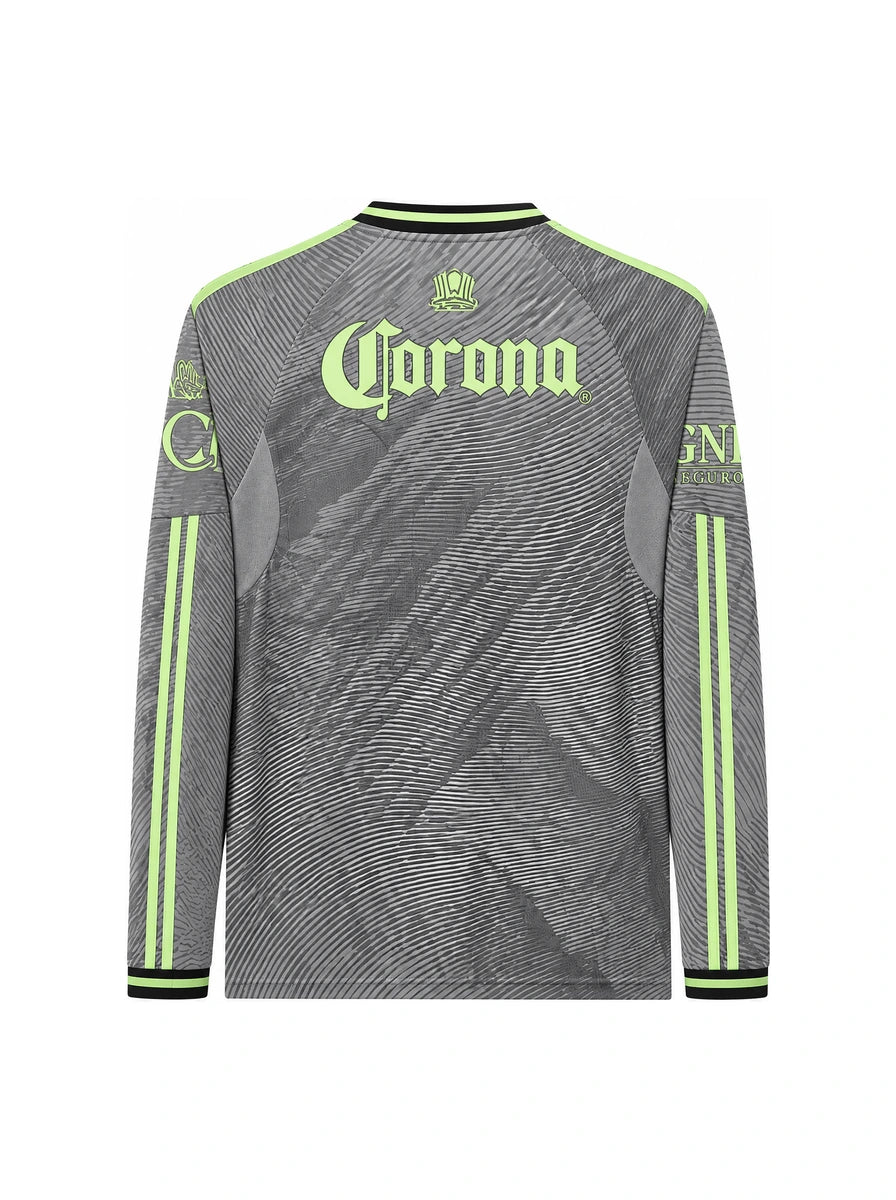Maglia Third Neon Green Manica Lunga 25/26 costas