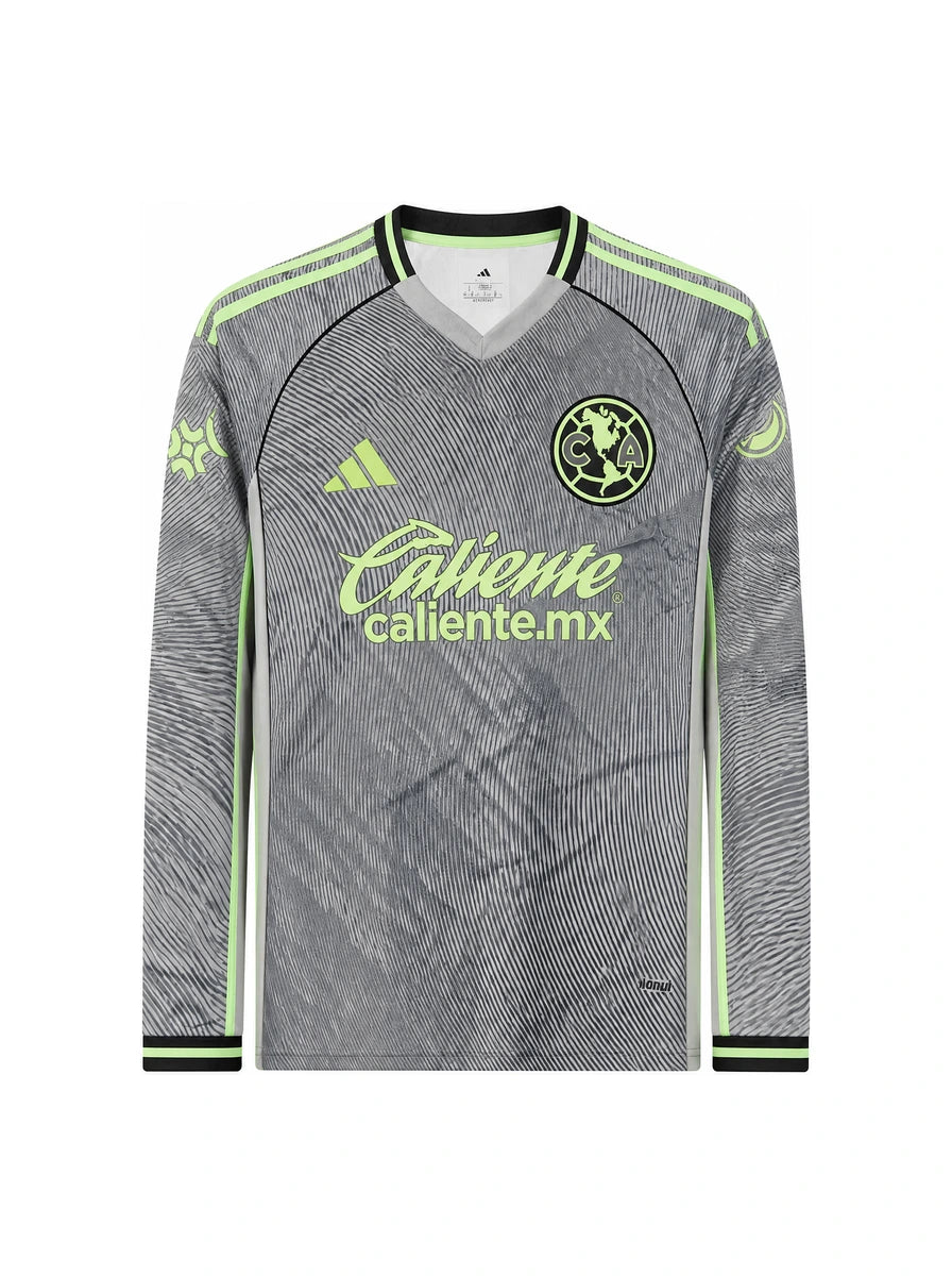 Maglia Third Neon Green Manica Lunga 25/26 frente