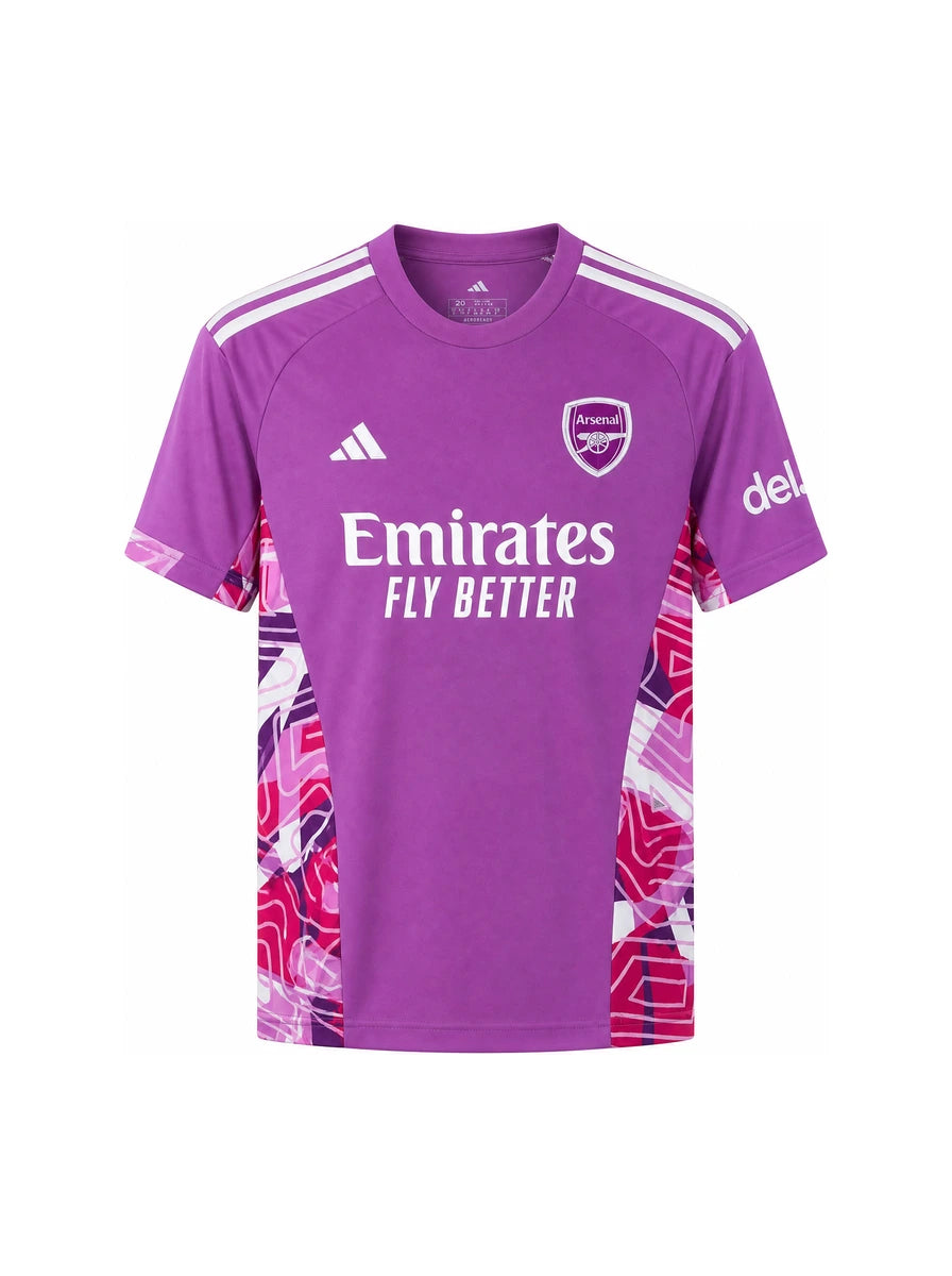 Arsenal Maglia Portiere Viola 26/27 front