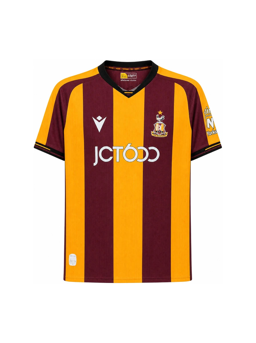 Bradford City Maglia Home 26/27 front