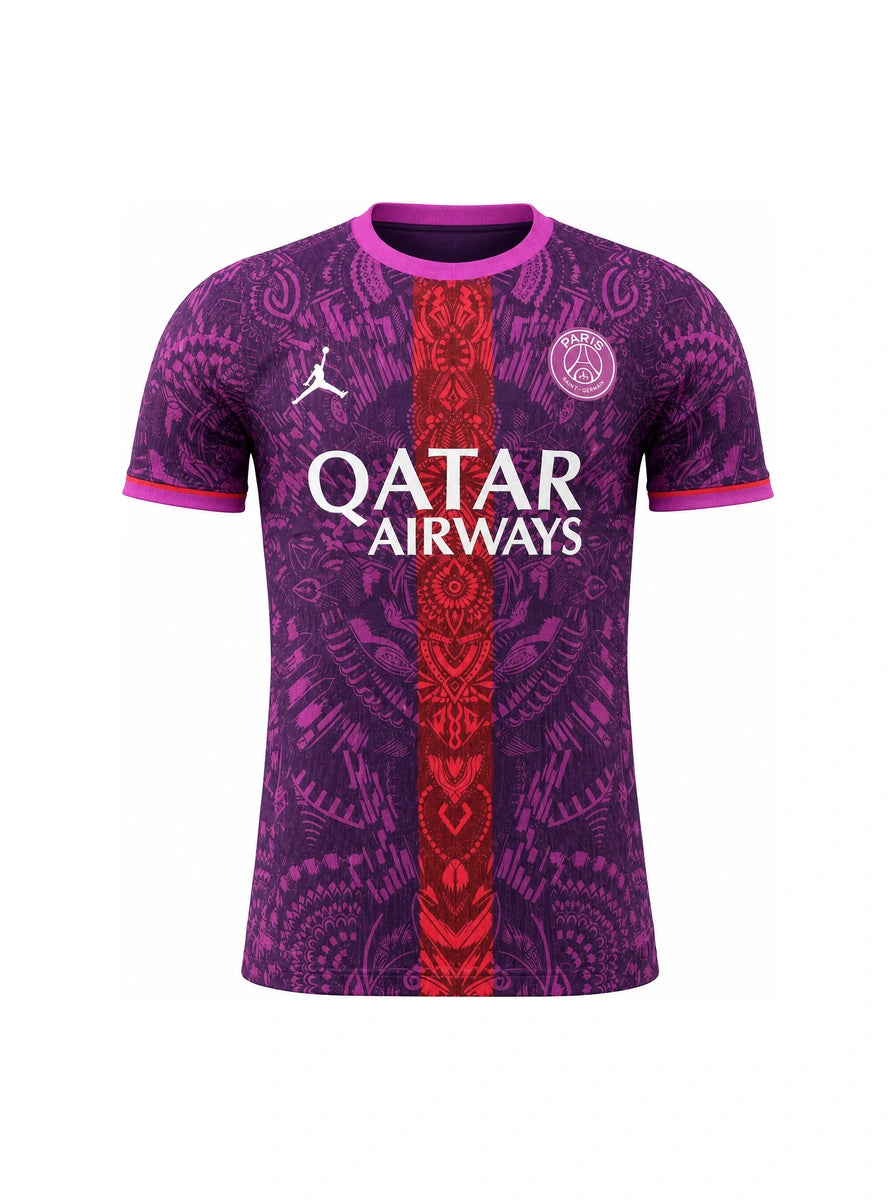 PSG Maglia Special Edition Tribale Viola Player 26/27 front