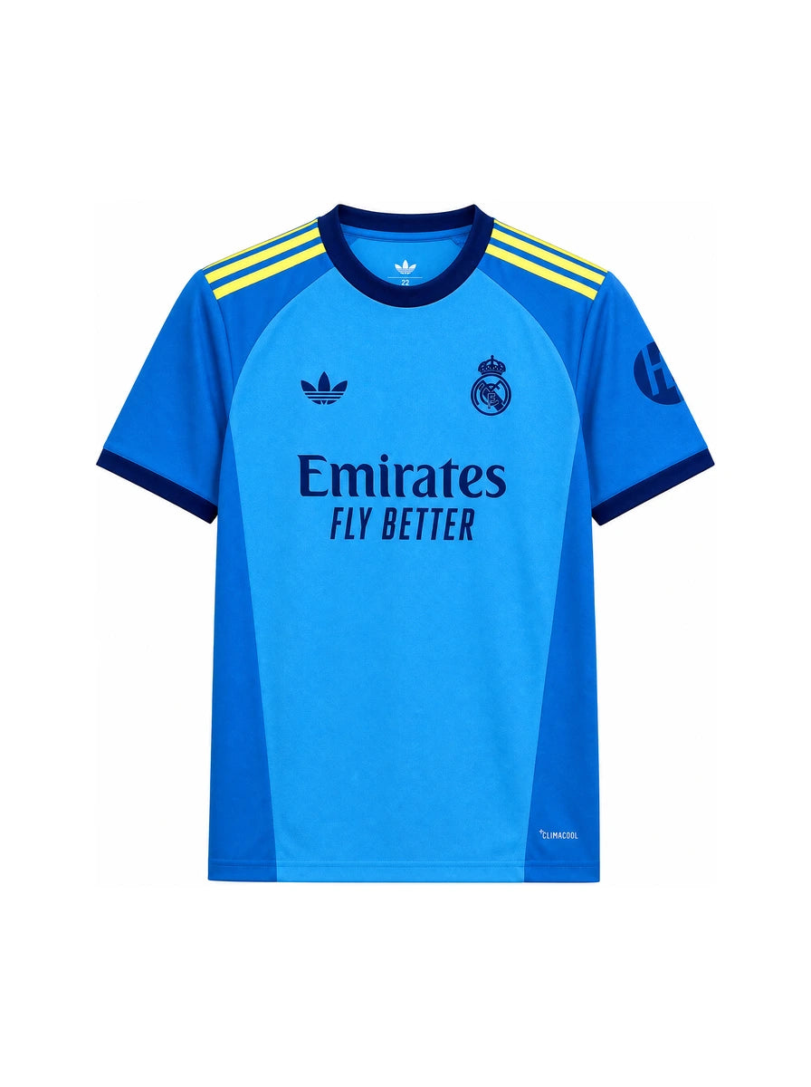 real madrid Maglia Portiere Blu 26/27 front