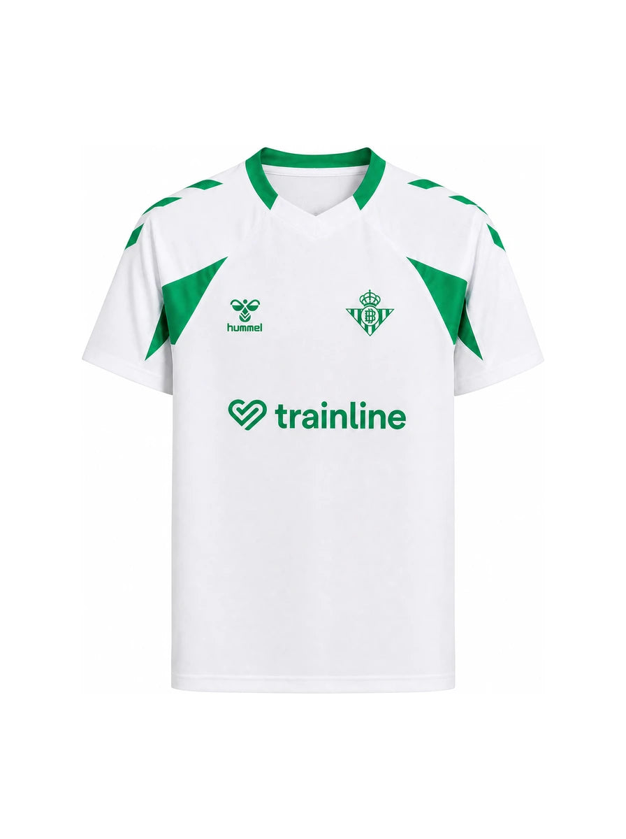 Real Betis Maglia Allenamento Bianca 26/27 front