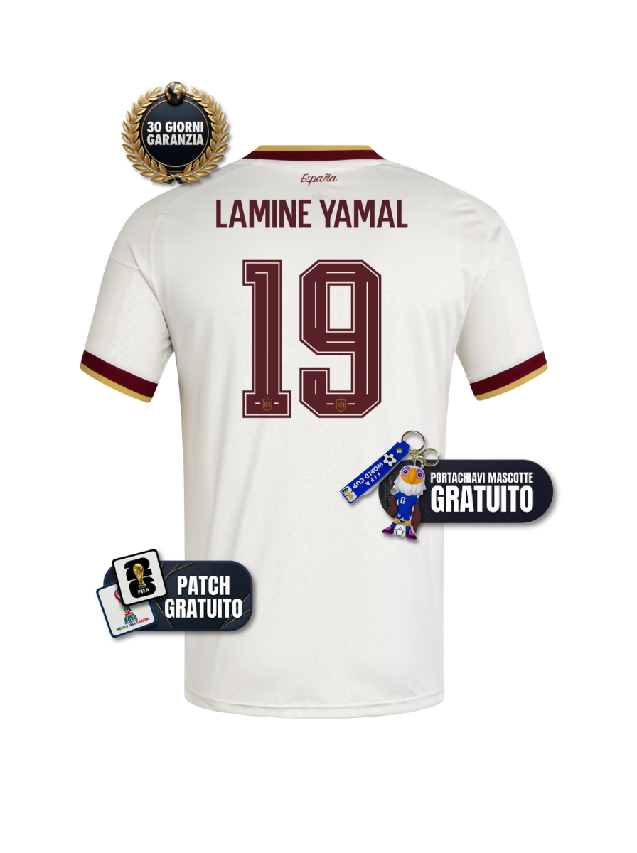 #19 YAMAL Maglia Away 2026