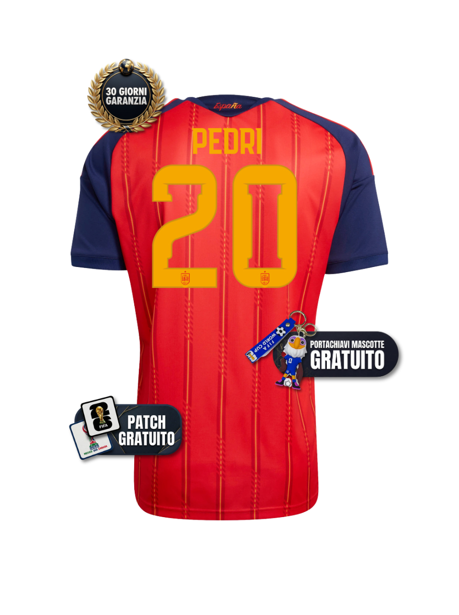 #20 PEDRI Maglia Home 2026