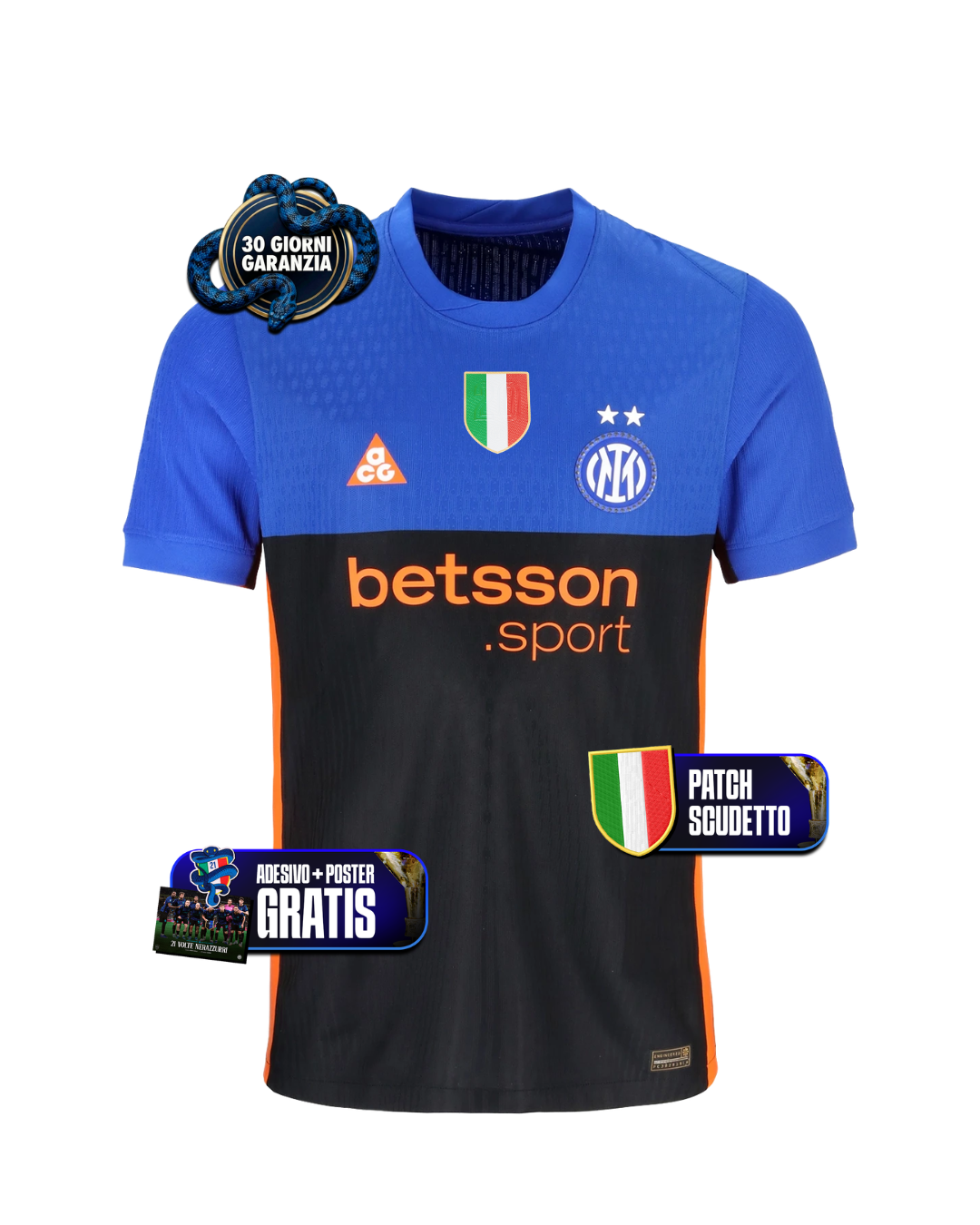Maglia Fourth 25/26 Player + Scudetto