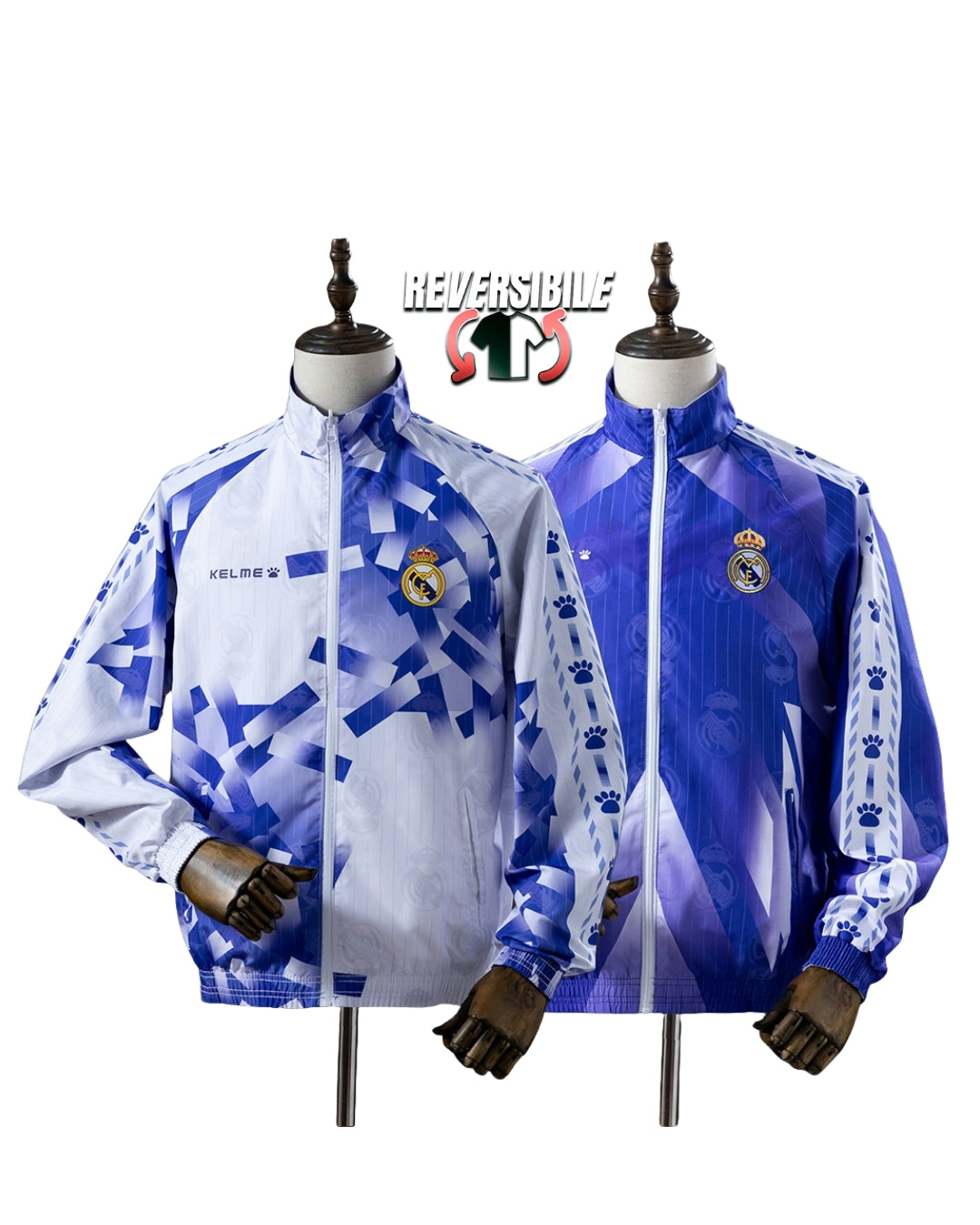 Giacca Antivento Reversibile