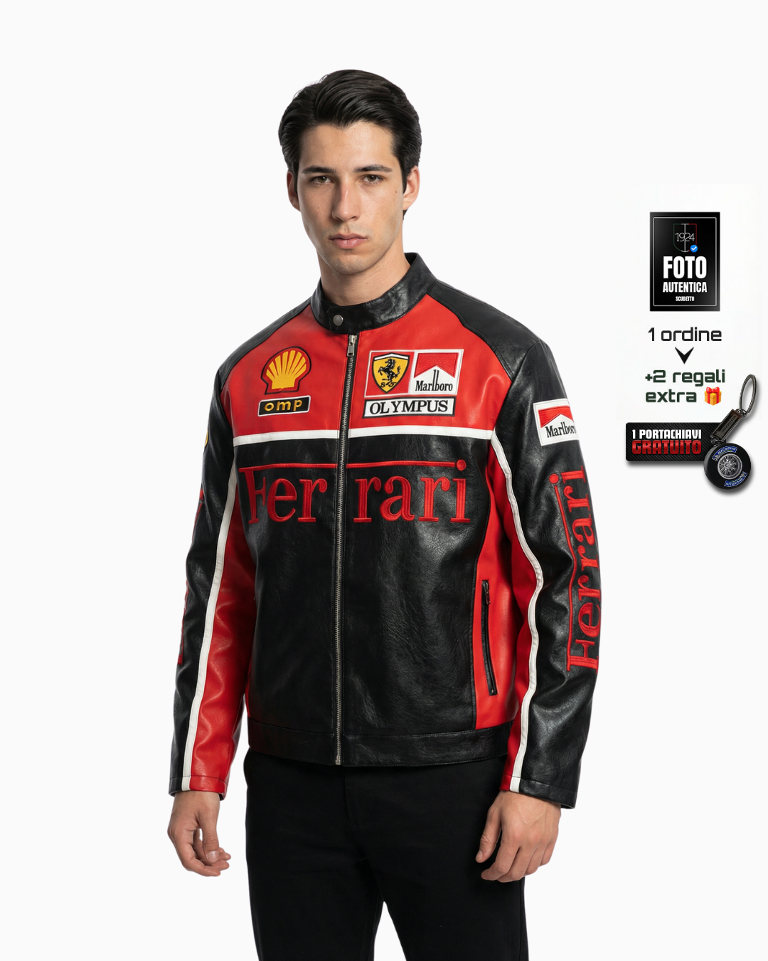 Giacca in Pelle F1 25/26