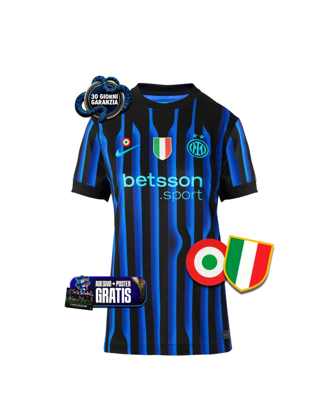Maglia Home 25/26 Femminile + Scudetto + Coppa Italia