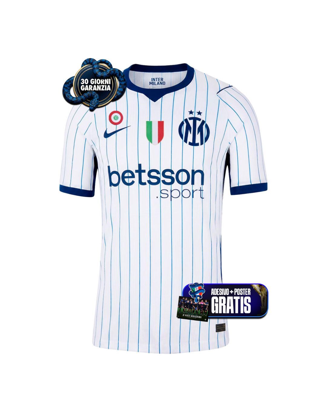 Maglia Away 26/27 + Scudetto + Coppa Italia