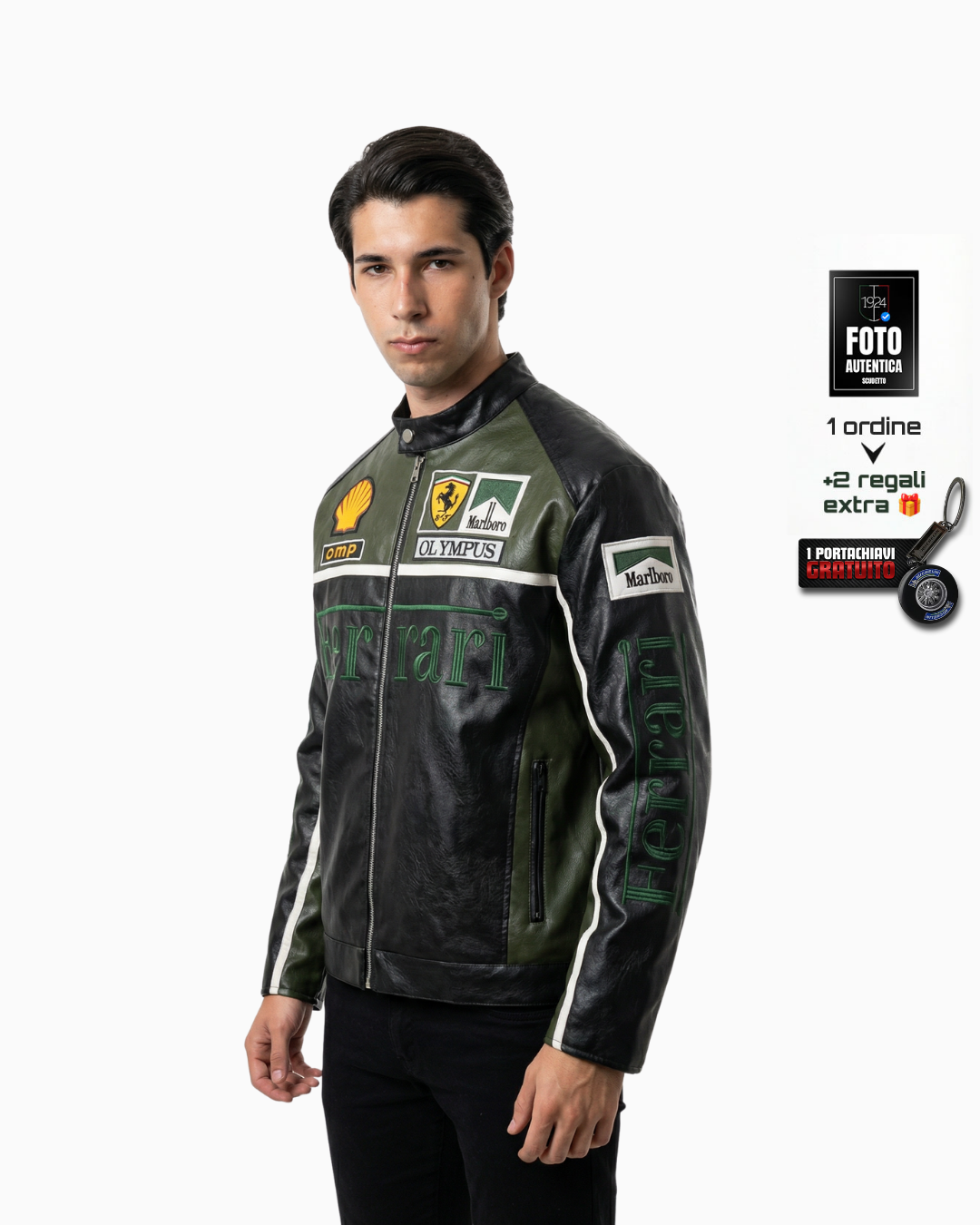 Giacca in Pelle F1 25/26
