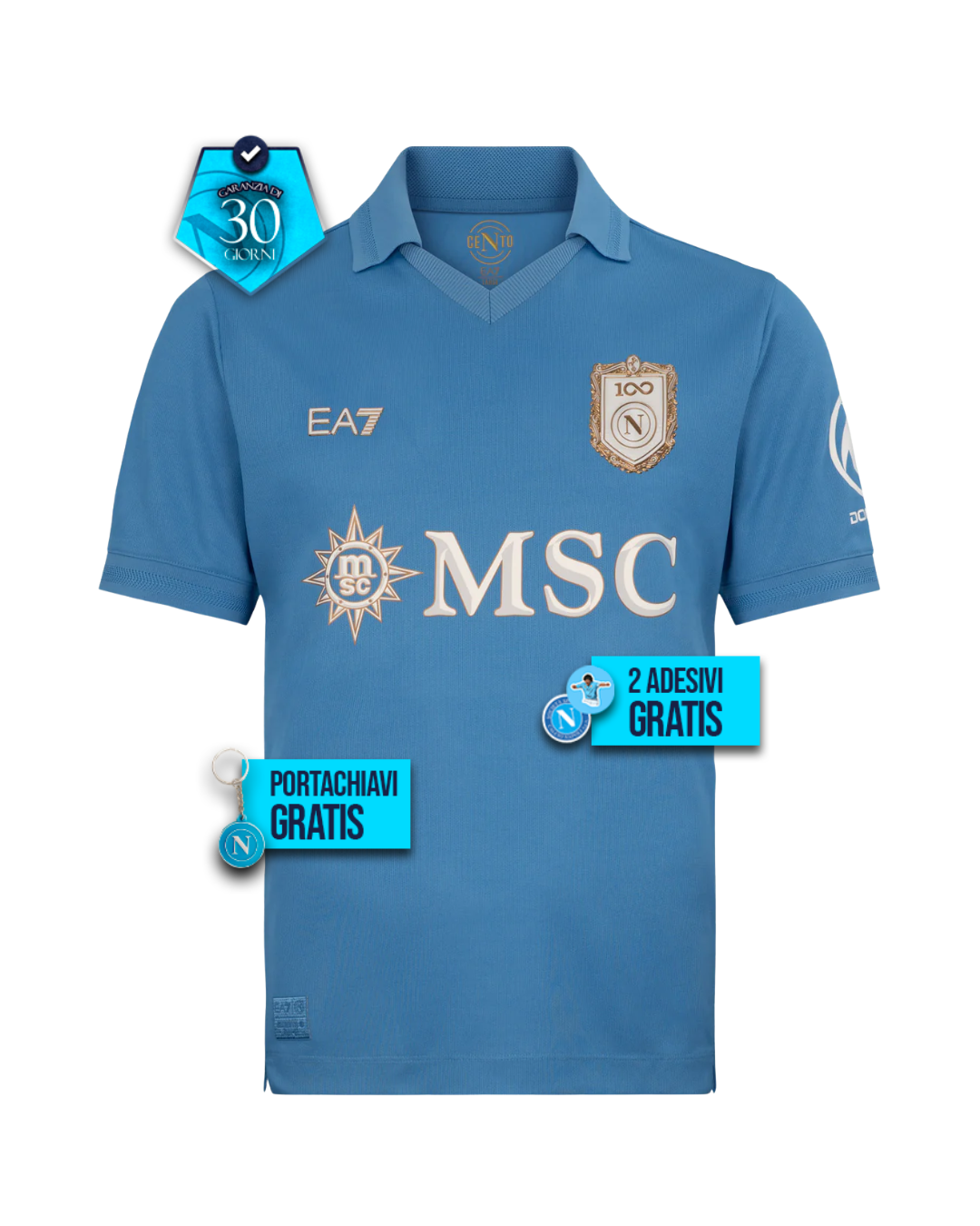 Maglia Home Player Centenario 26/27