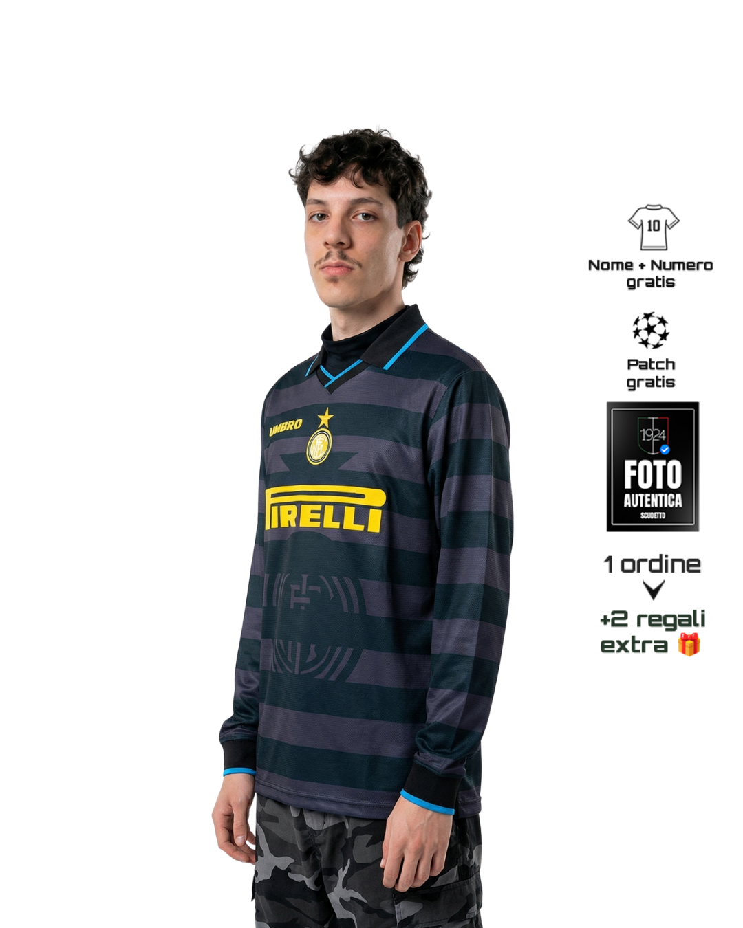Maglia Retro Third Manica Lunga 97/98