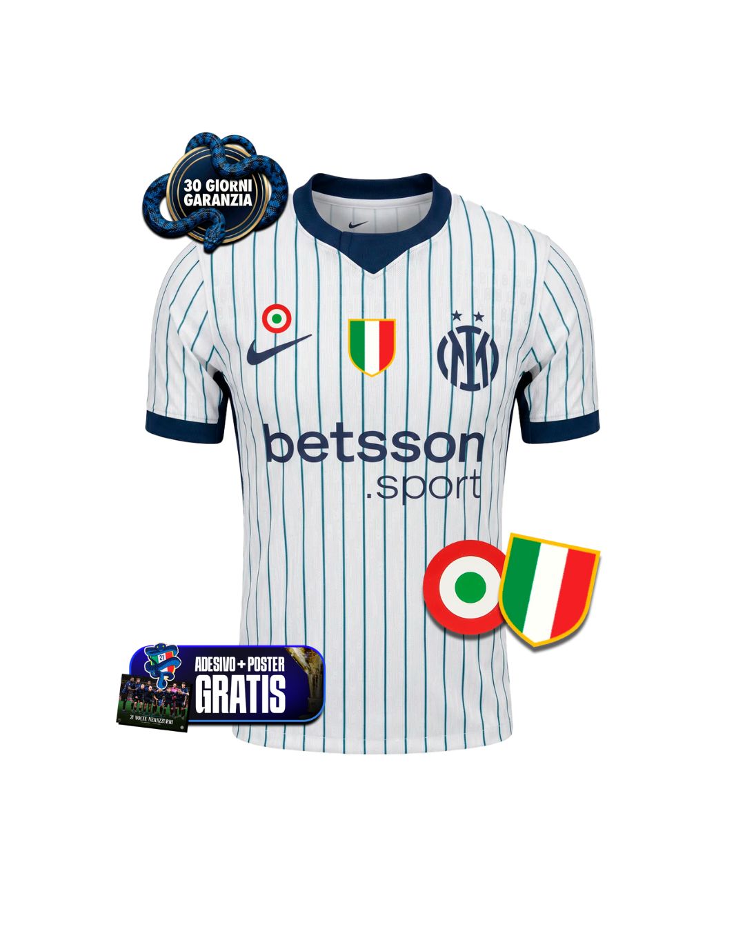 Maglia Away PLAYER 26/27 + Scudetto + Coppa Italia