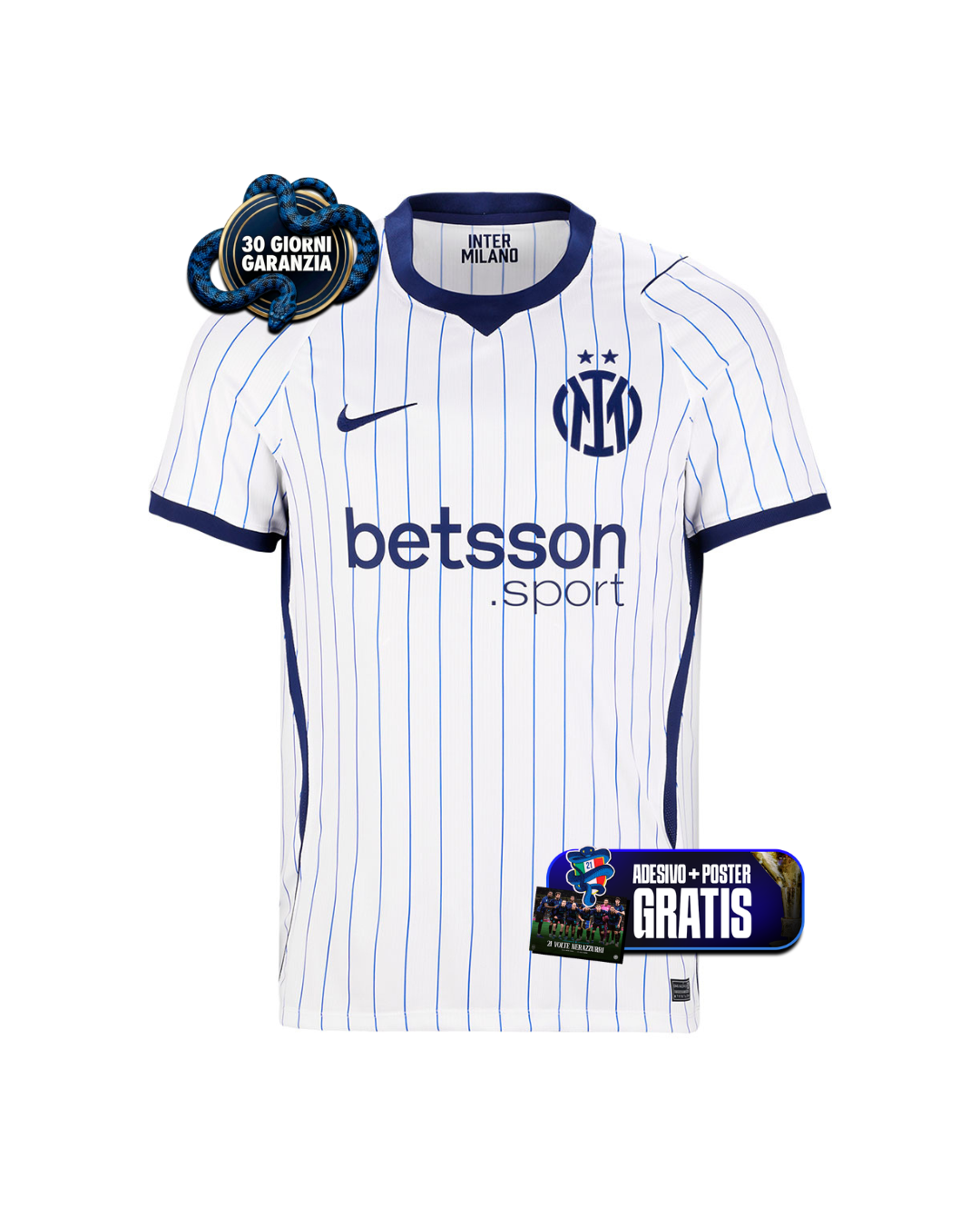 Maglia Gara Away Stadium 26/27 "GRAZIE A DIO NON SONO MILANISTA"