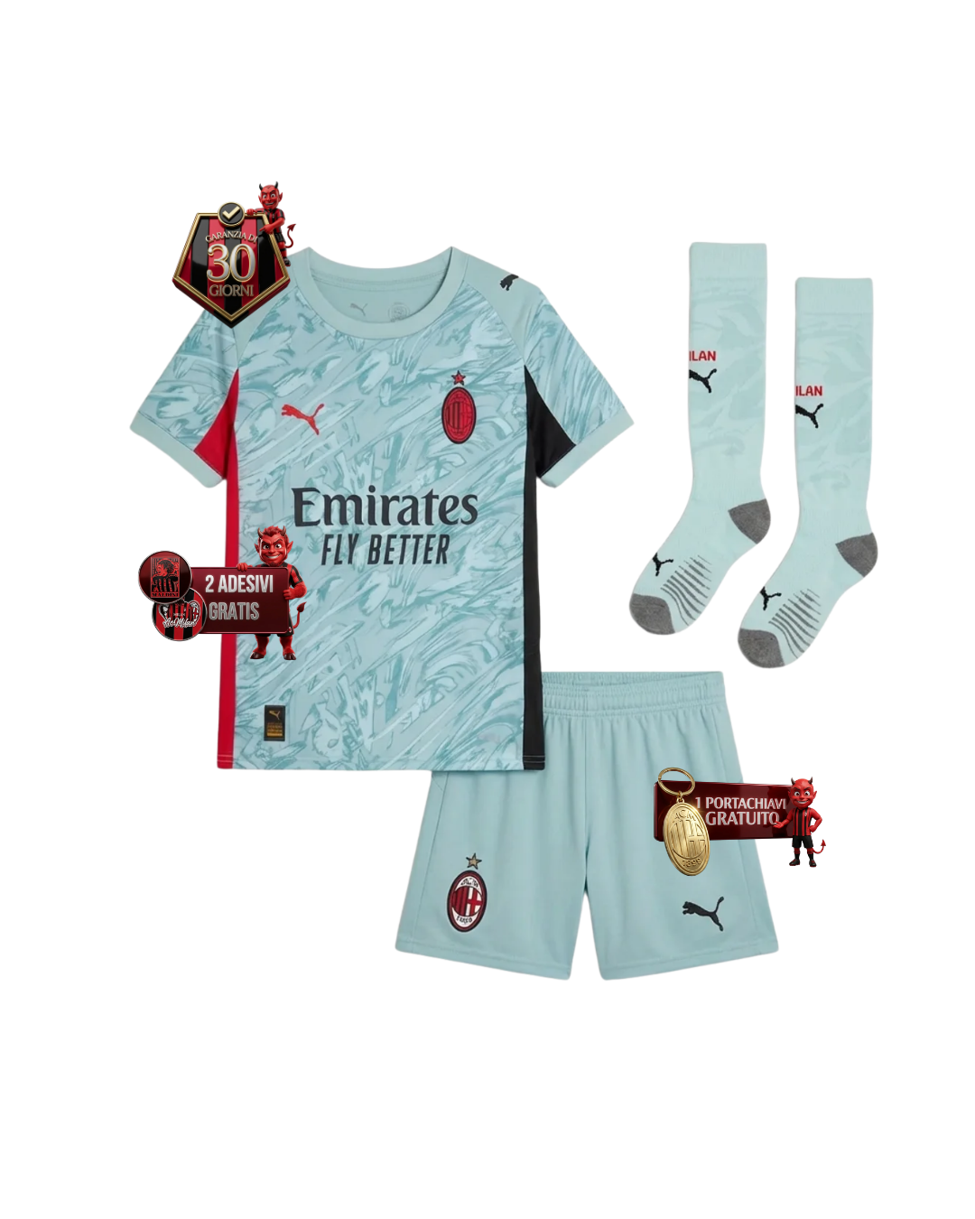 Kit Bambino Con Calzettoni  Portiere 25/26