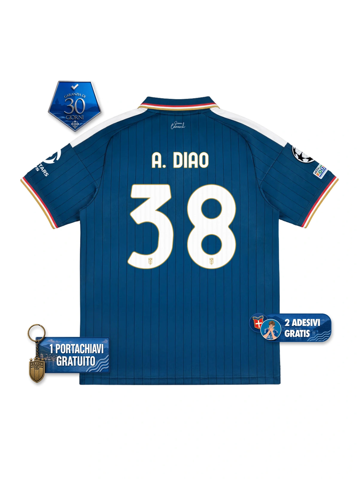 #38 A. DIAO Maglia Gara Home Stadium 26/27