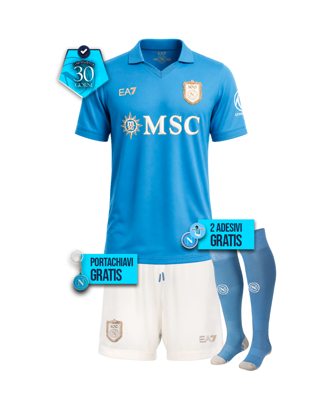 Kit Bambino Home Centenario Con Calzettoni 26/27