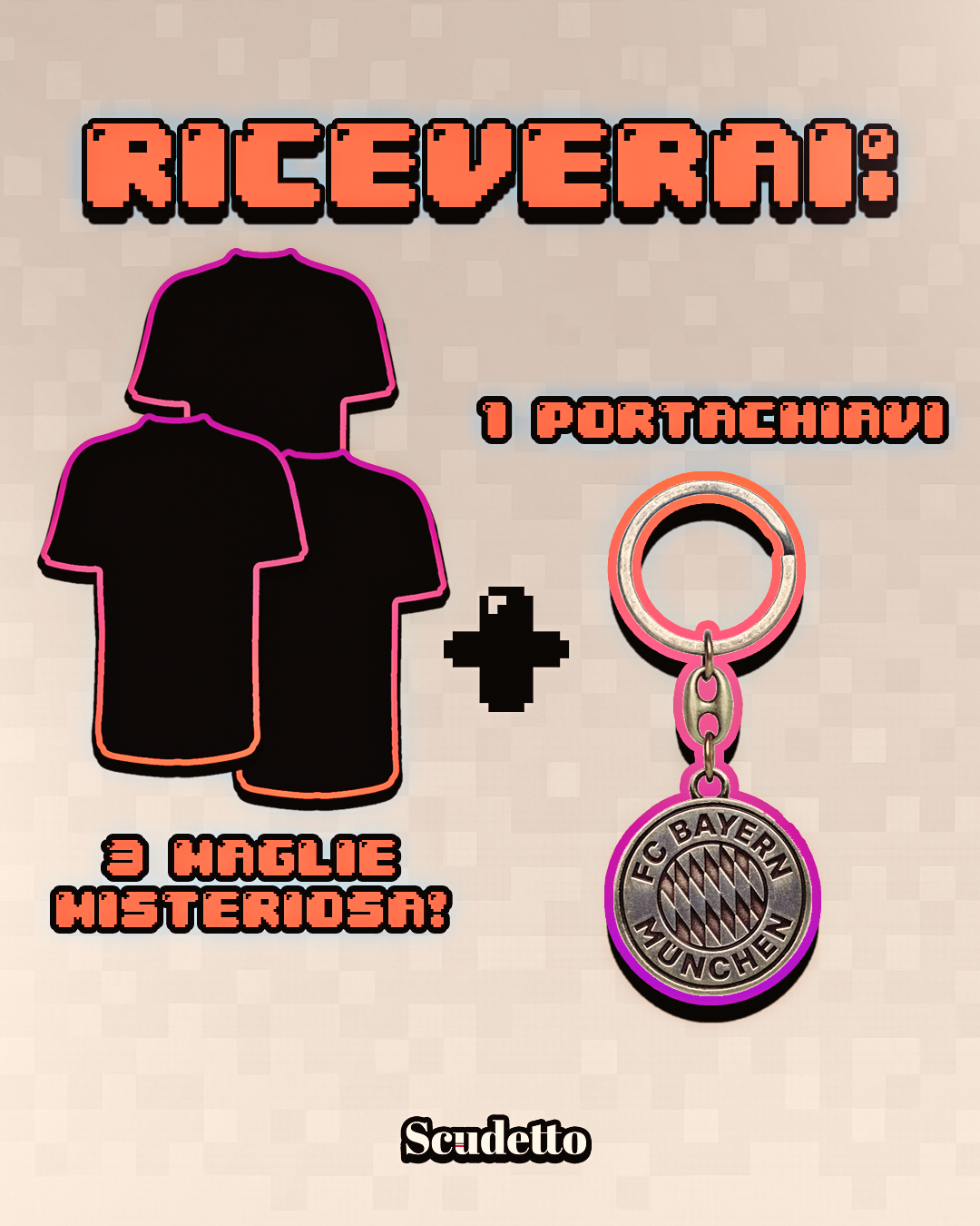 🎁❓Kit 3 Maglie Misteriosa Versione Tifoso 🎁❓