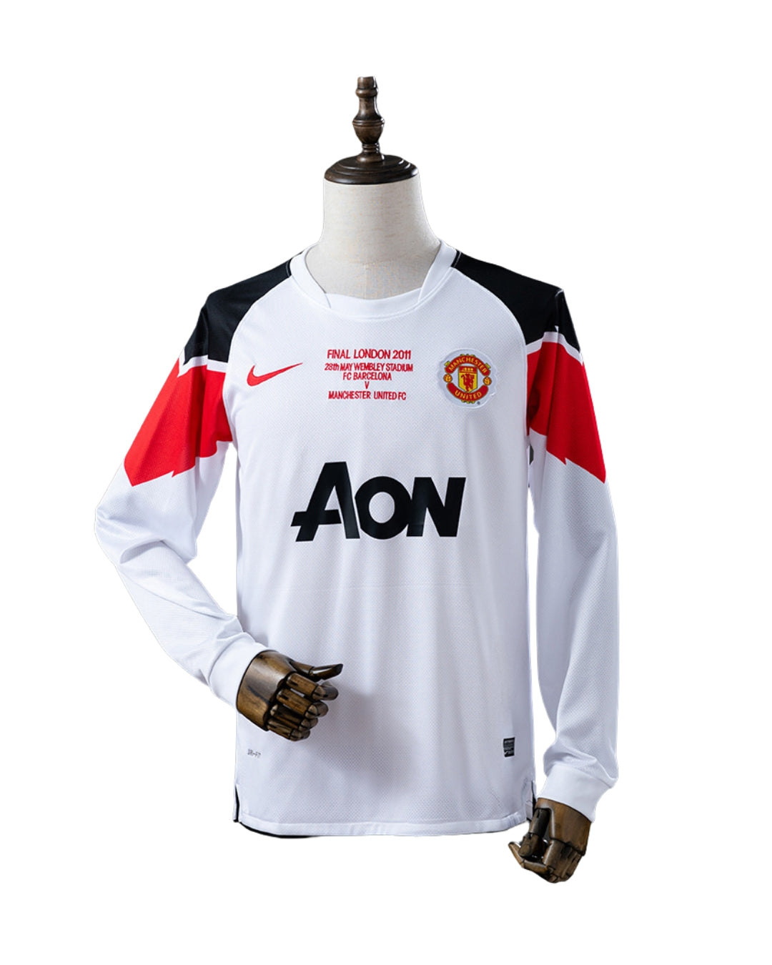 Maglia Retro Away Manica Lunga 10/11