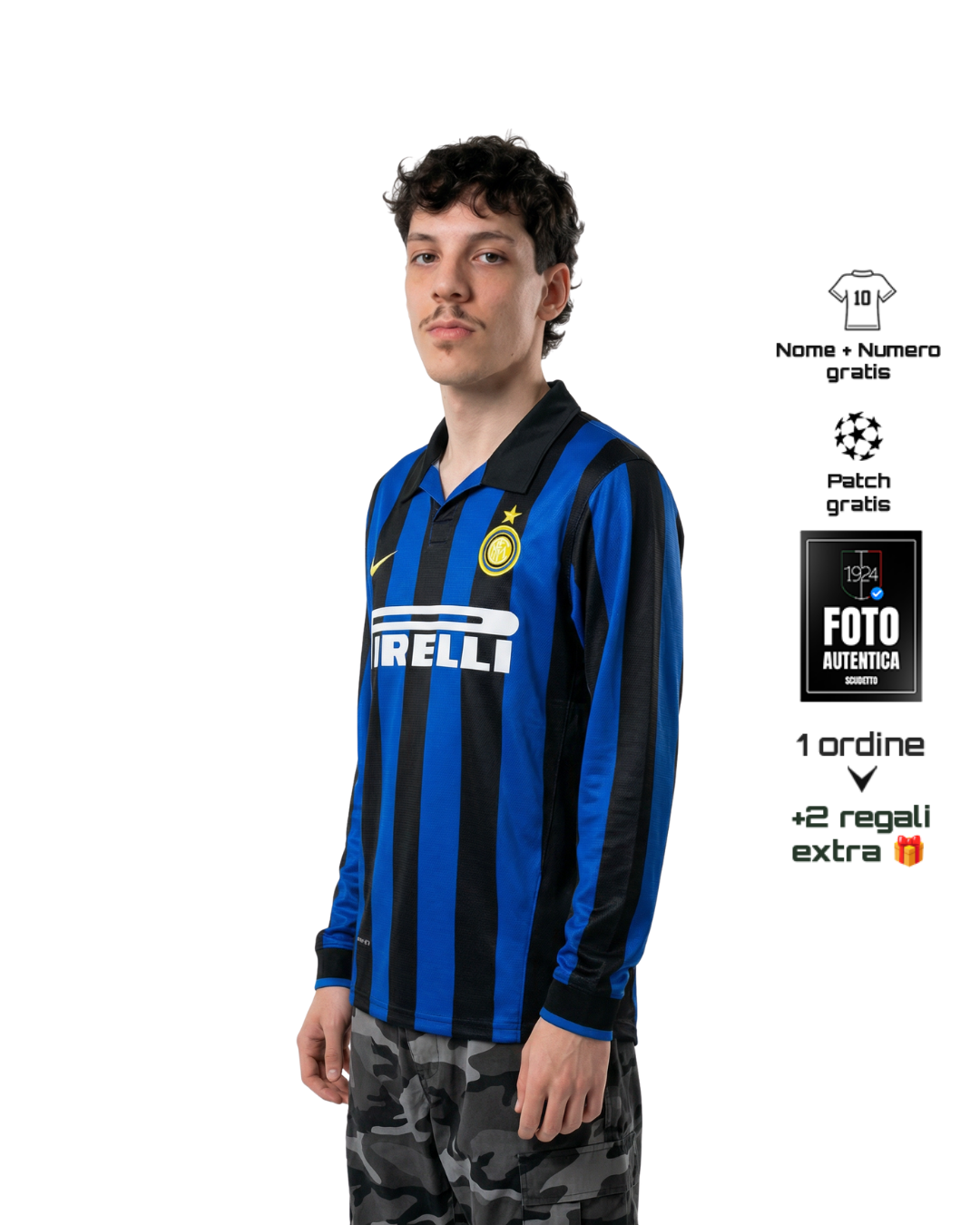 Maglia Retro Home Manica Lunga 97/98