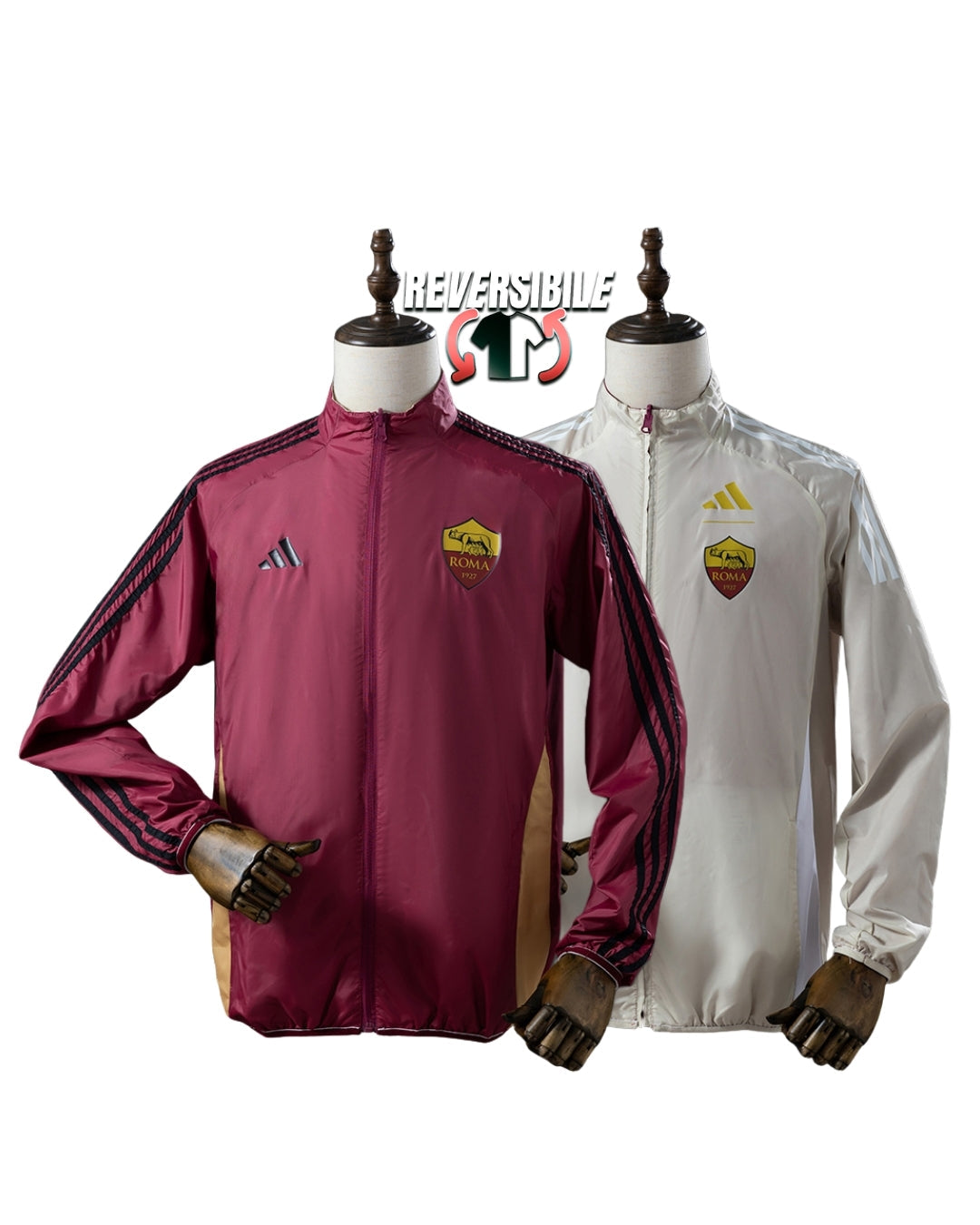 Giacca Antivento Reversibile