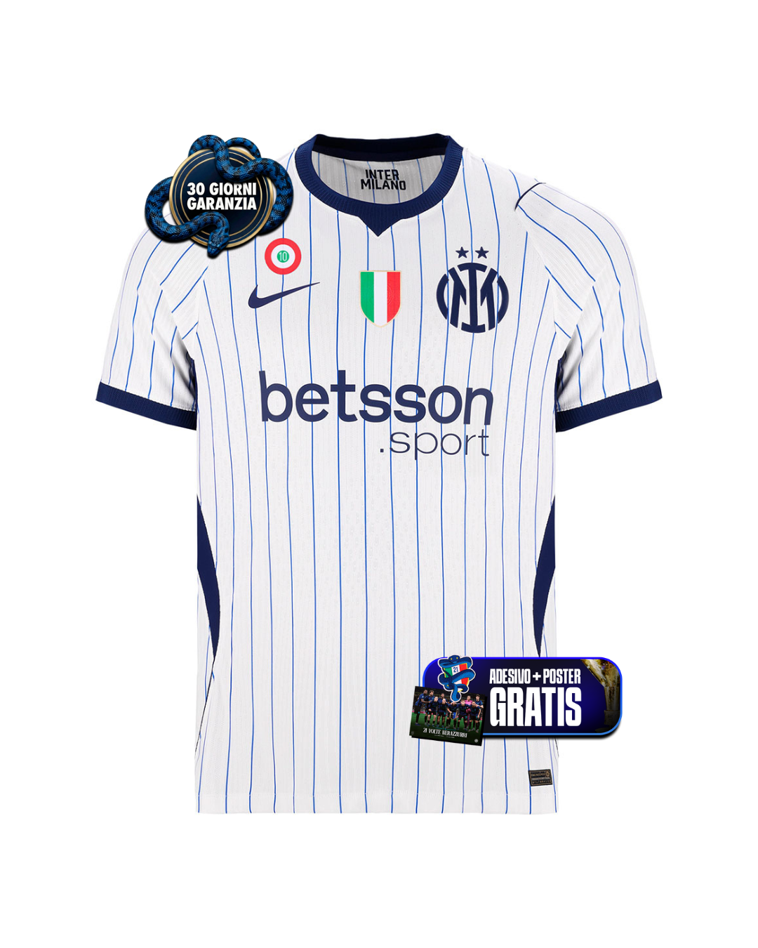 Maglia Away PLAYER 26/27 + Scudetto + Coppa Italia