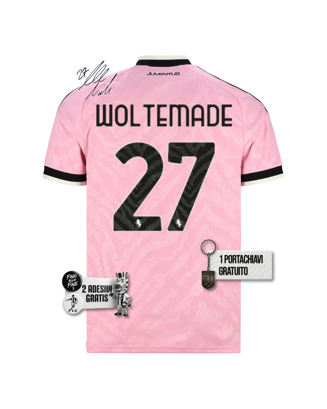 #27 WOLTEMADE Maglia Gara Away Stadium 26/27