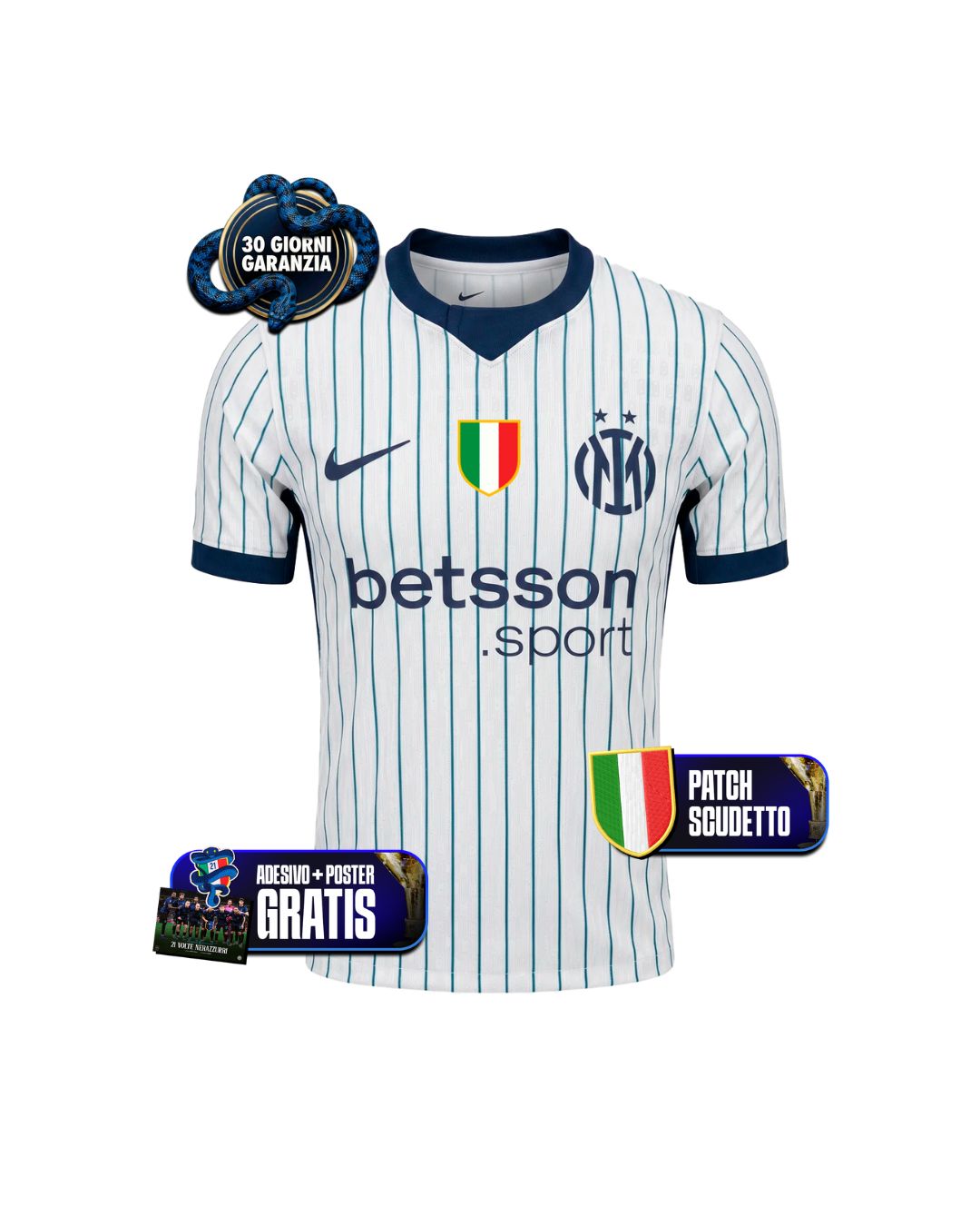 Maglia Away PLAYER 26/27 + Scudetto