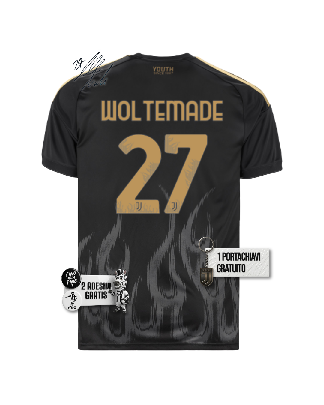 #27 WOLTEMADE Maglia Gara Third Stadium 26/27
