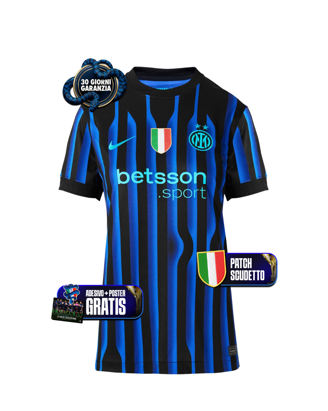 Maglia Home 25/26 Femminile + Scudetto
