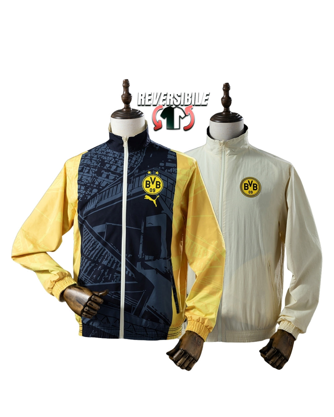 Giacca Antivento Reversibile