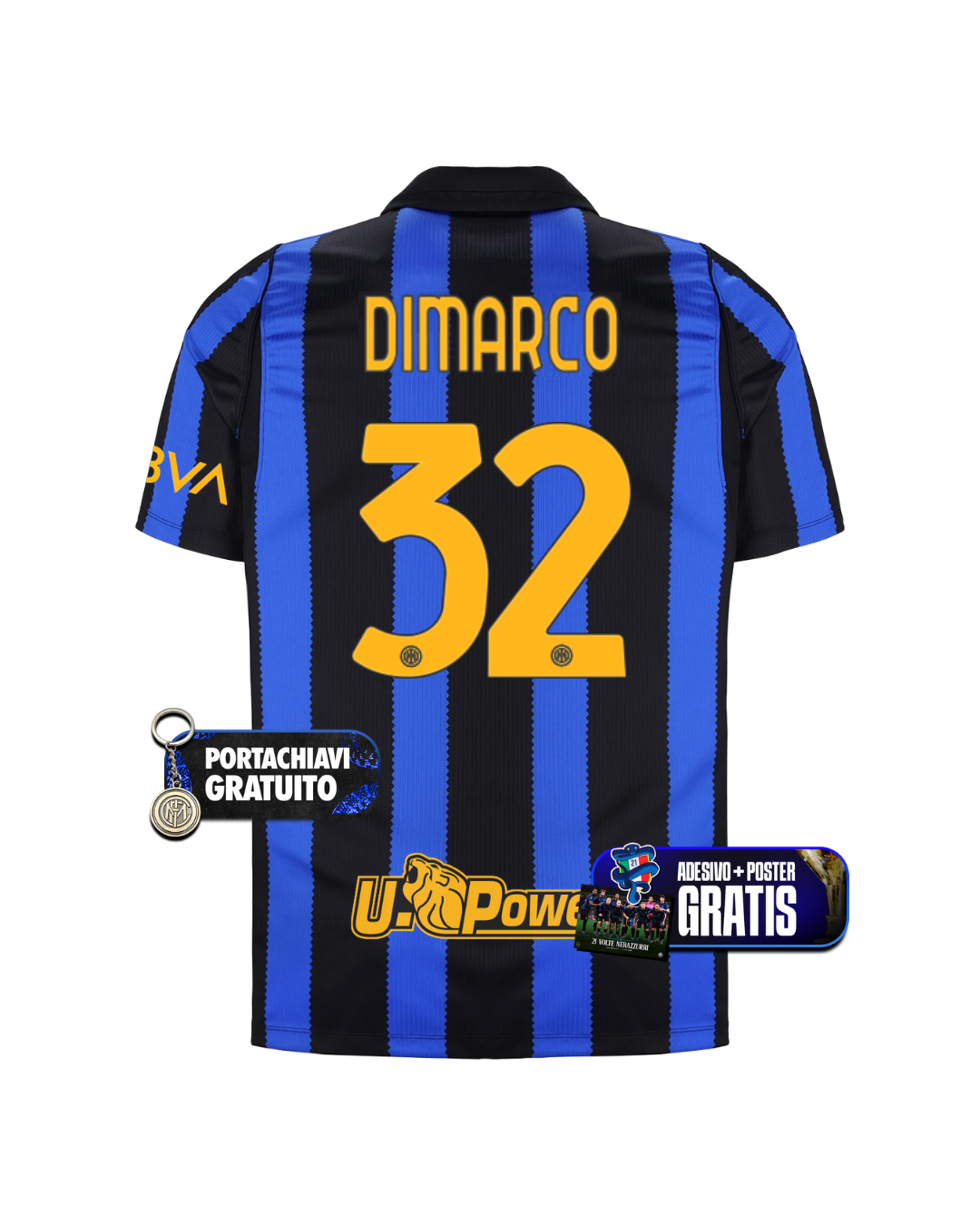 #32 DIMARCO Maglia Gara Home Stadium 26/27