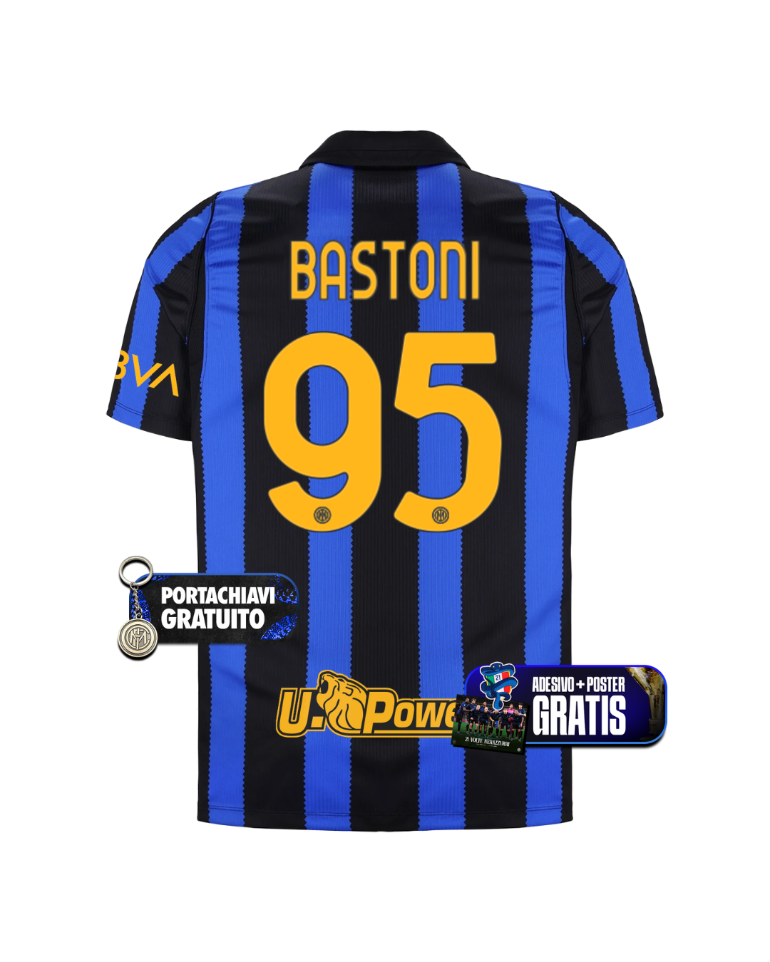 #95 BASTONI Maglia Gara Home Stadium 26/27
