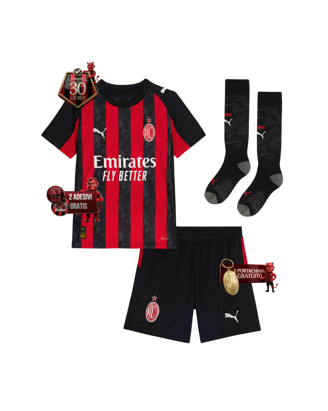 Kit Bambino Con Calzettoni Home 25/26