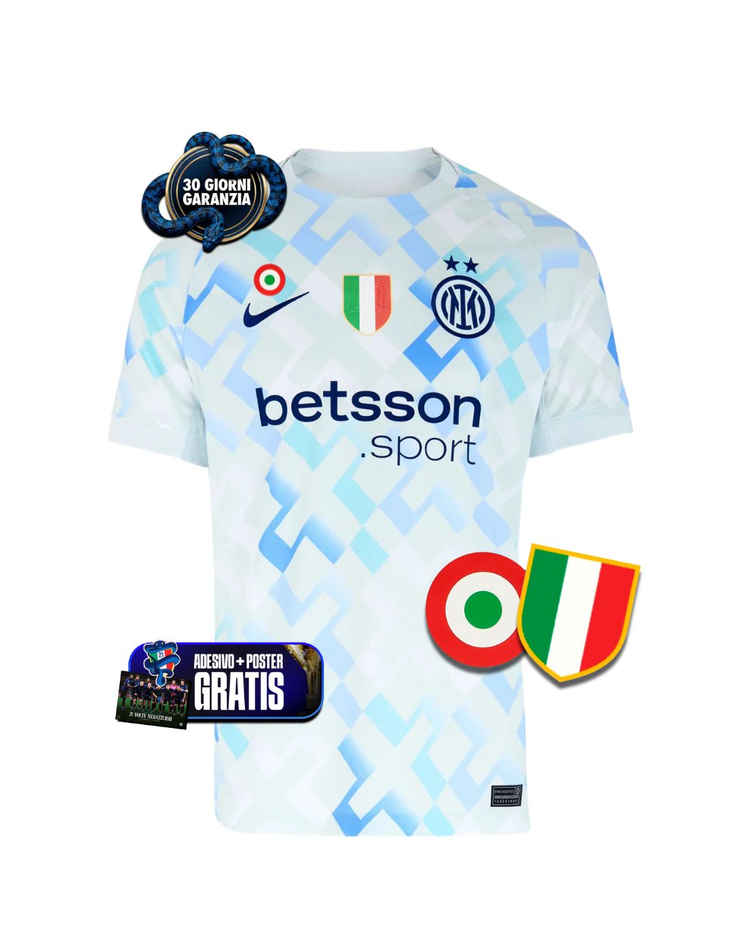 Maglia Away 25/26 + Scudetto + Coppa Italia