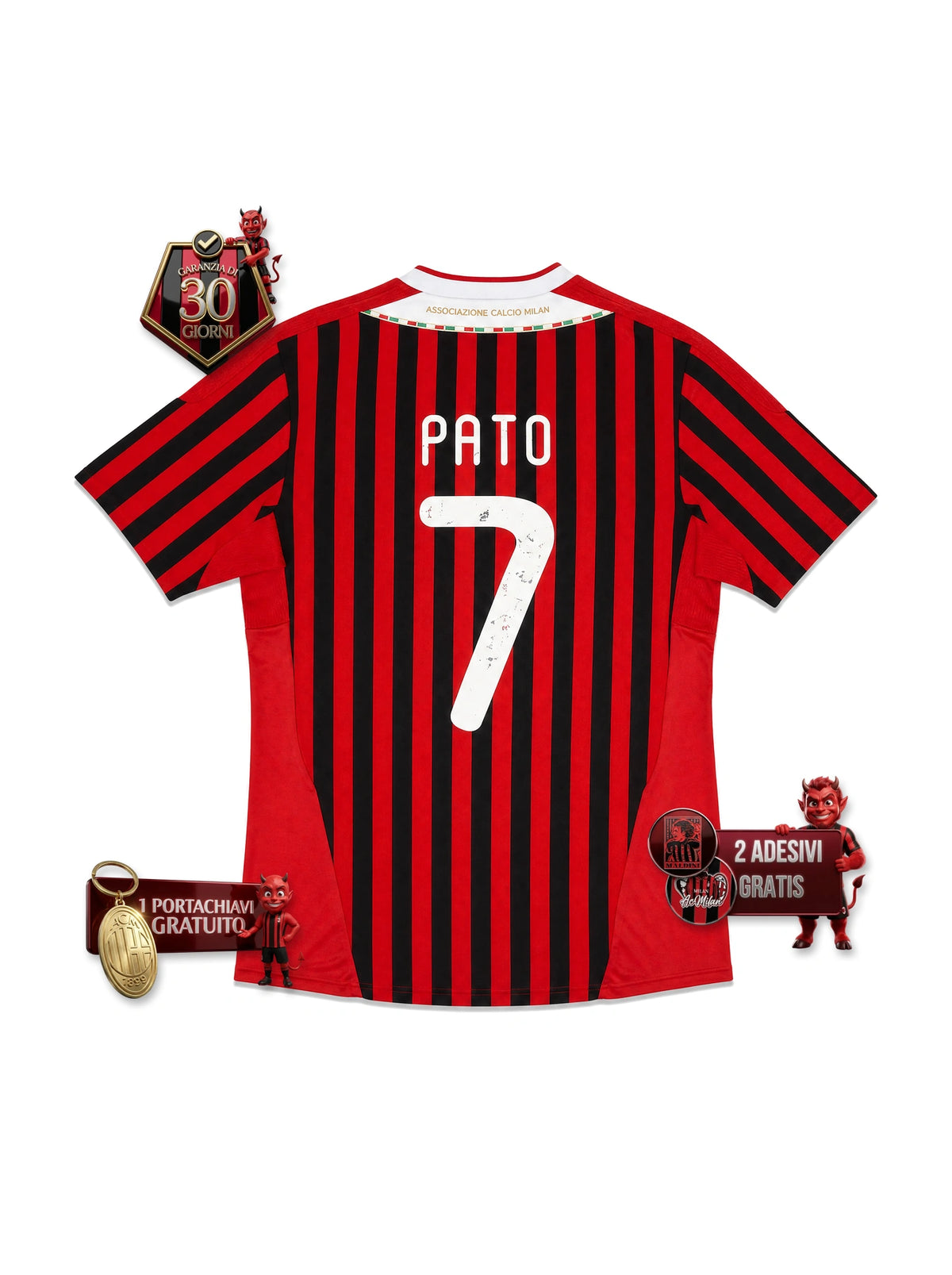 #7 PATO Maglia Retro ACM Home 2011/12