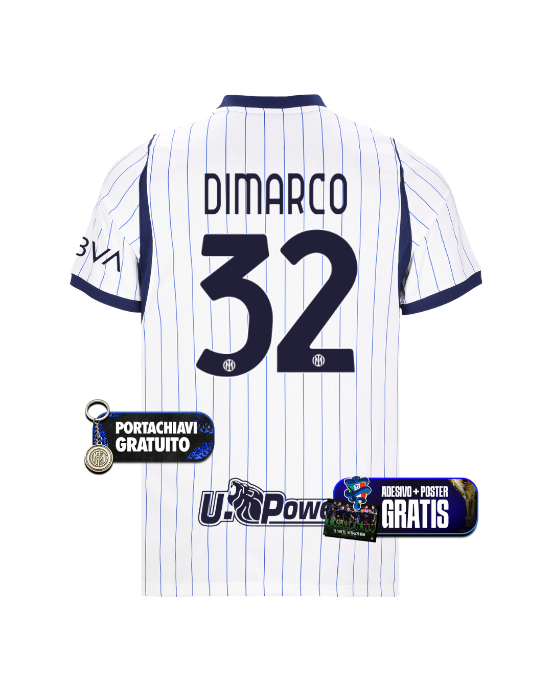 #32 DIMARCO Maglia Gara Away Stadium 26/27