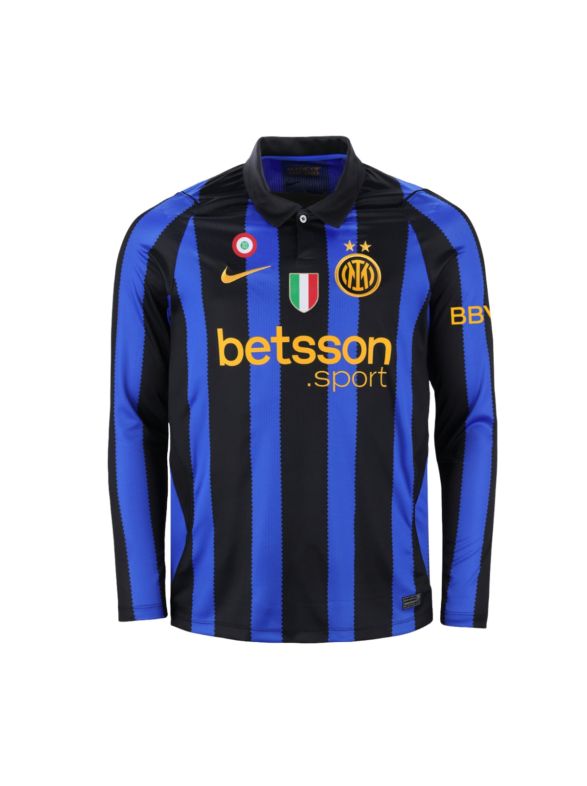 Maglia Gara Home Manica Lunga 26/27 + Scudetto + Coppa Italia
