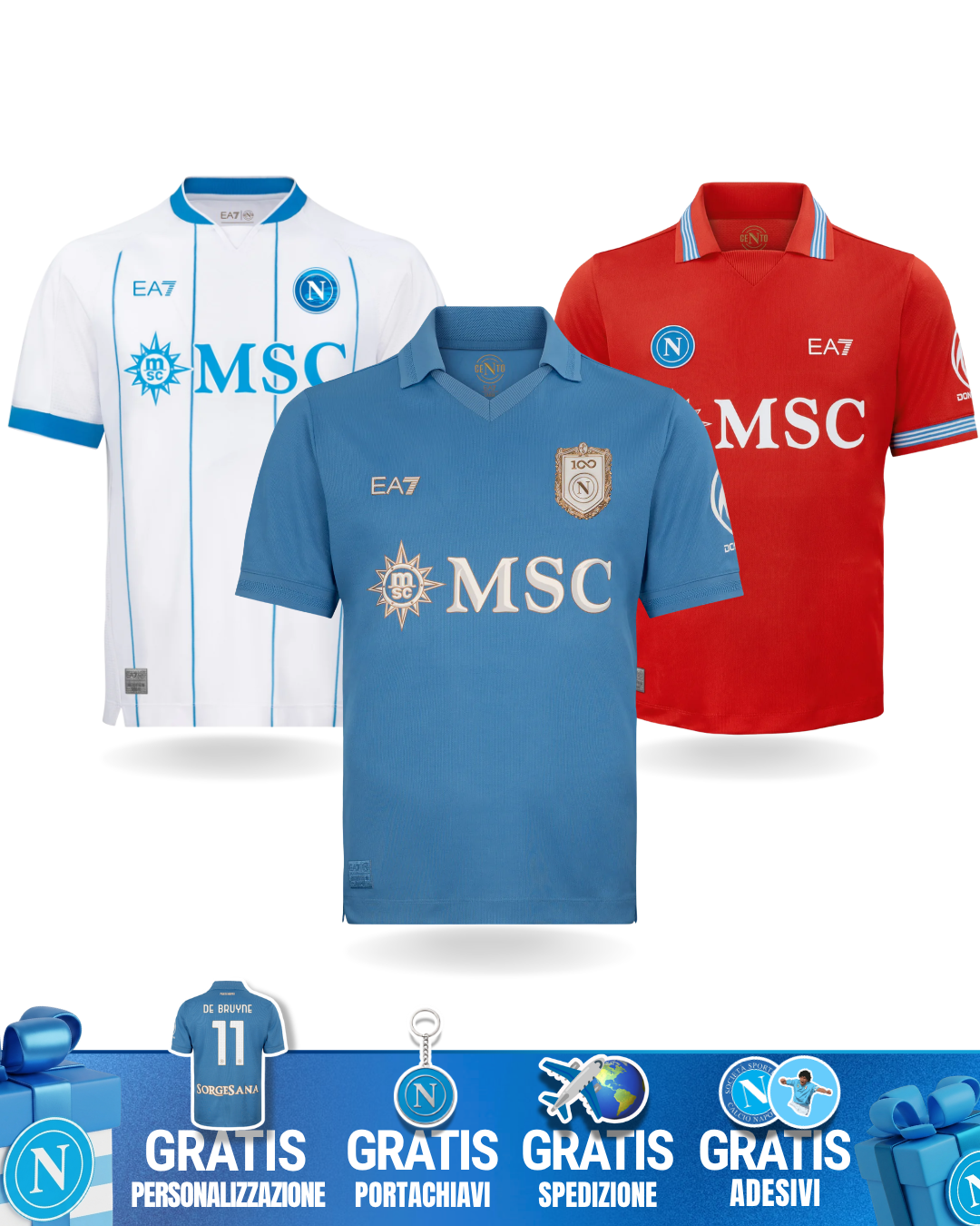 Combo 3 Maglia Player 26/27