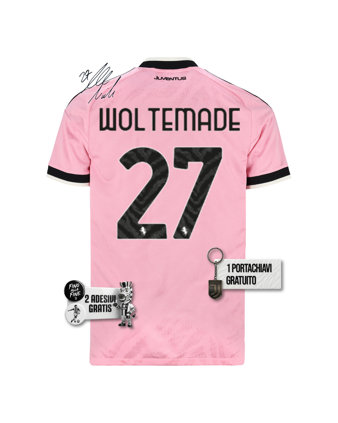 #27 WOLTEMADE Maglia Gara Away Player 26/27
