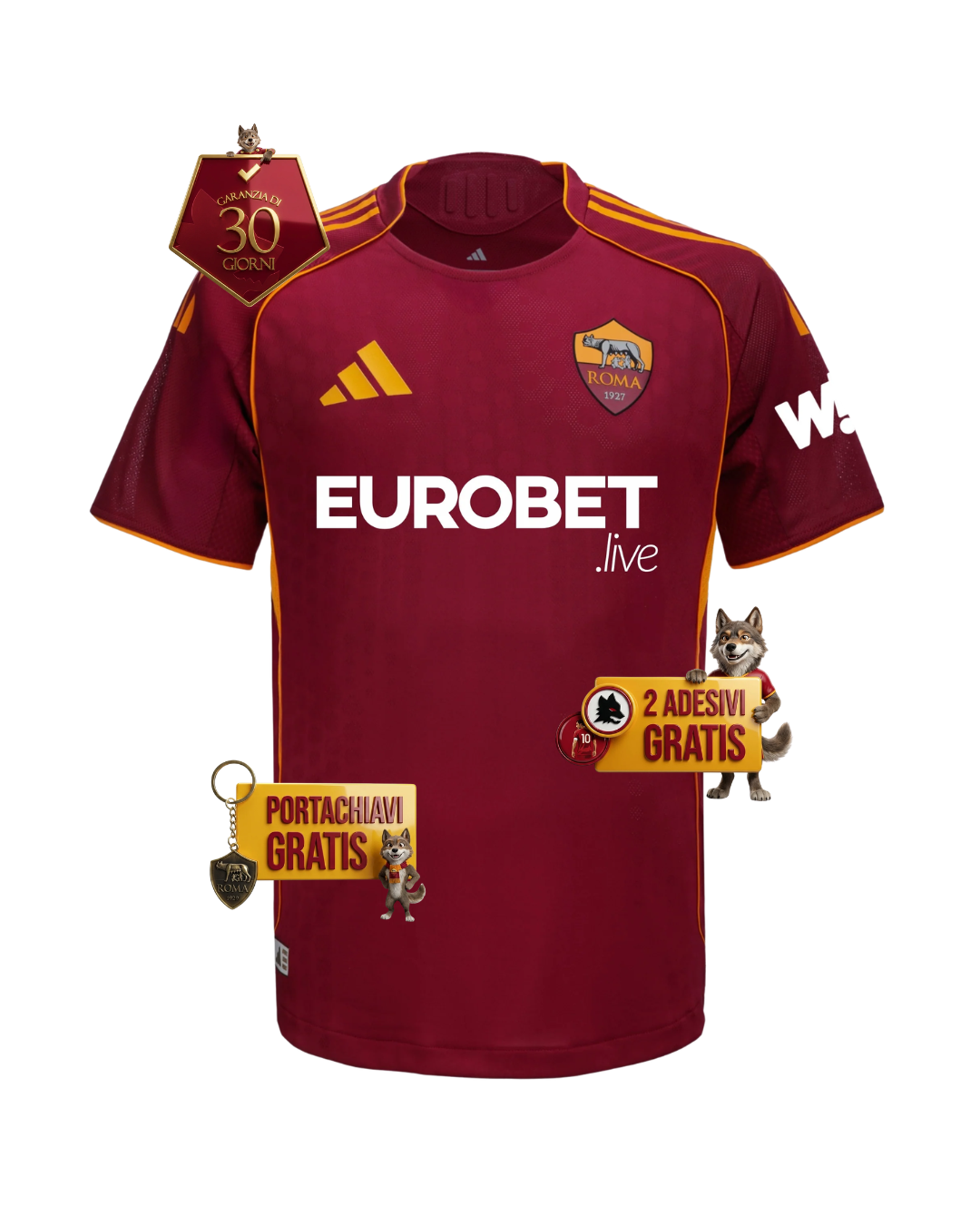 Maglia Home Player 25/26 Sponsor