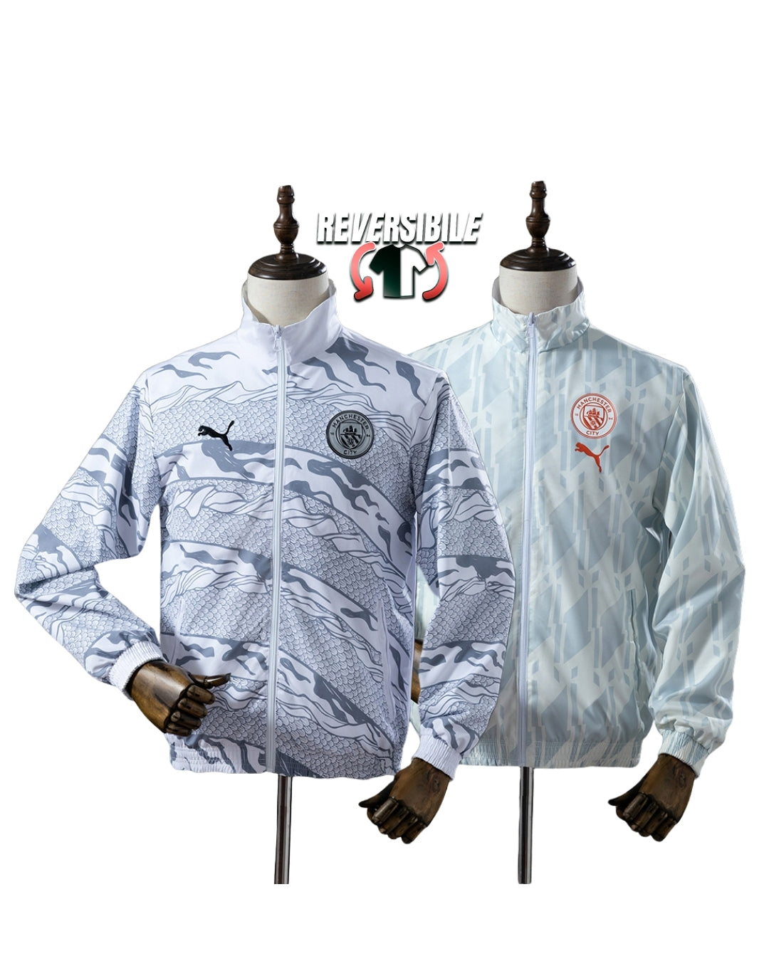Giacca Antivento Reversibile