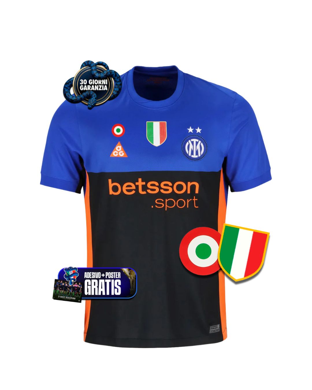 Maglia Fourth 25/26 + Scudetto + Coppa Italia