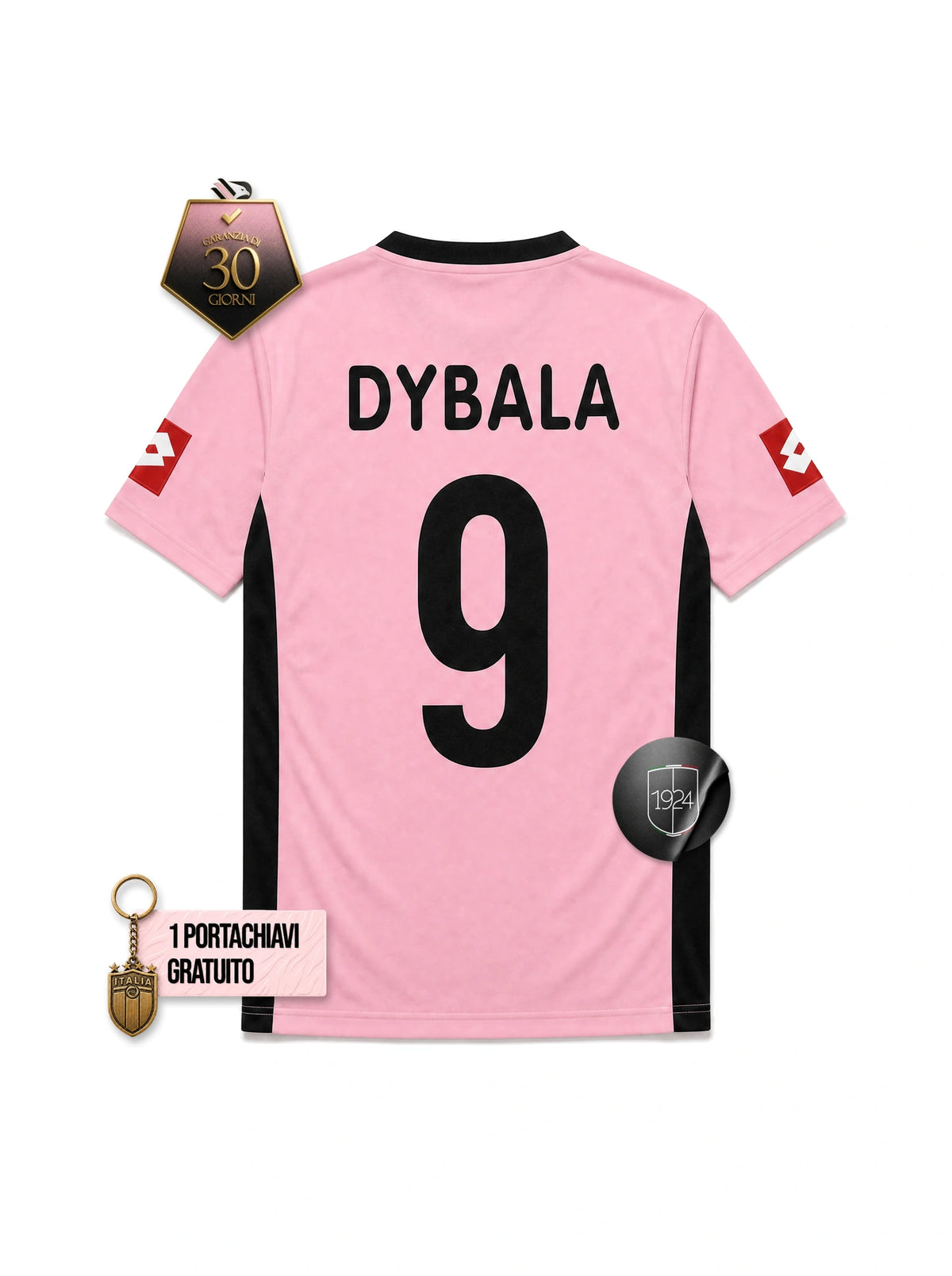 #9 DYBALA Maglia Gara Retro Home 2003/04